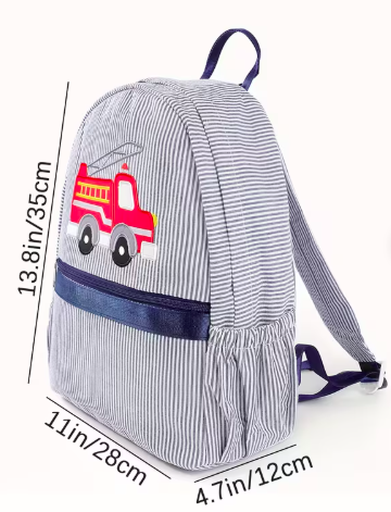 Sac à dos camion de pompier