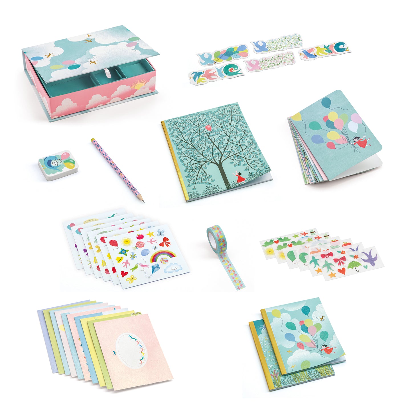 Coffret papeterie - Charlotte