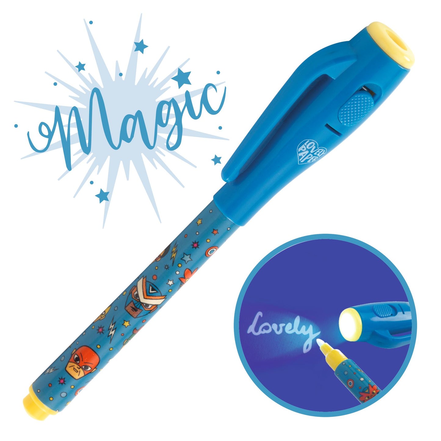 Stylos magique - bleu