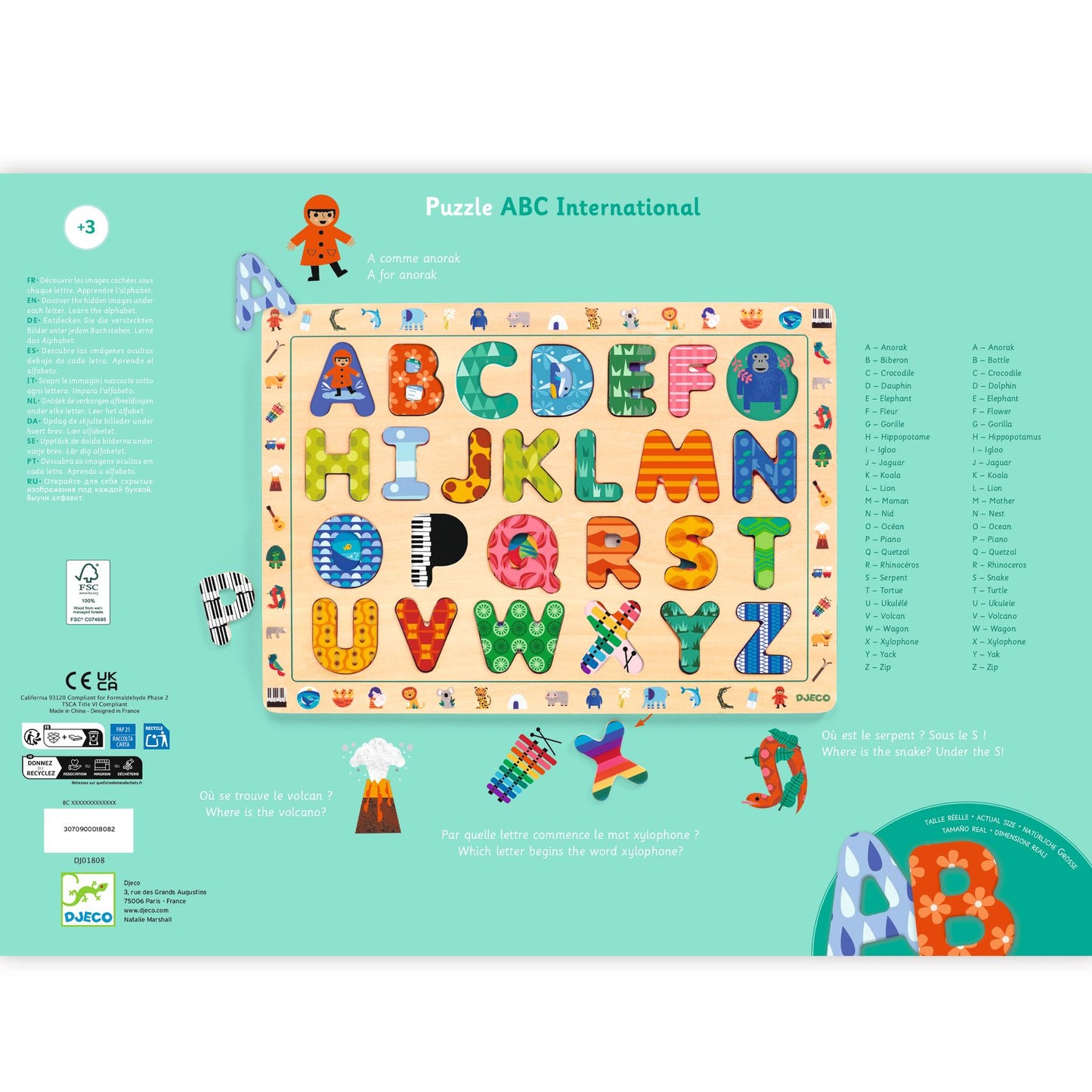 Puzzle alphabet