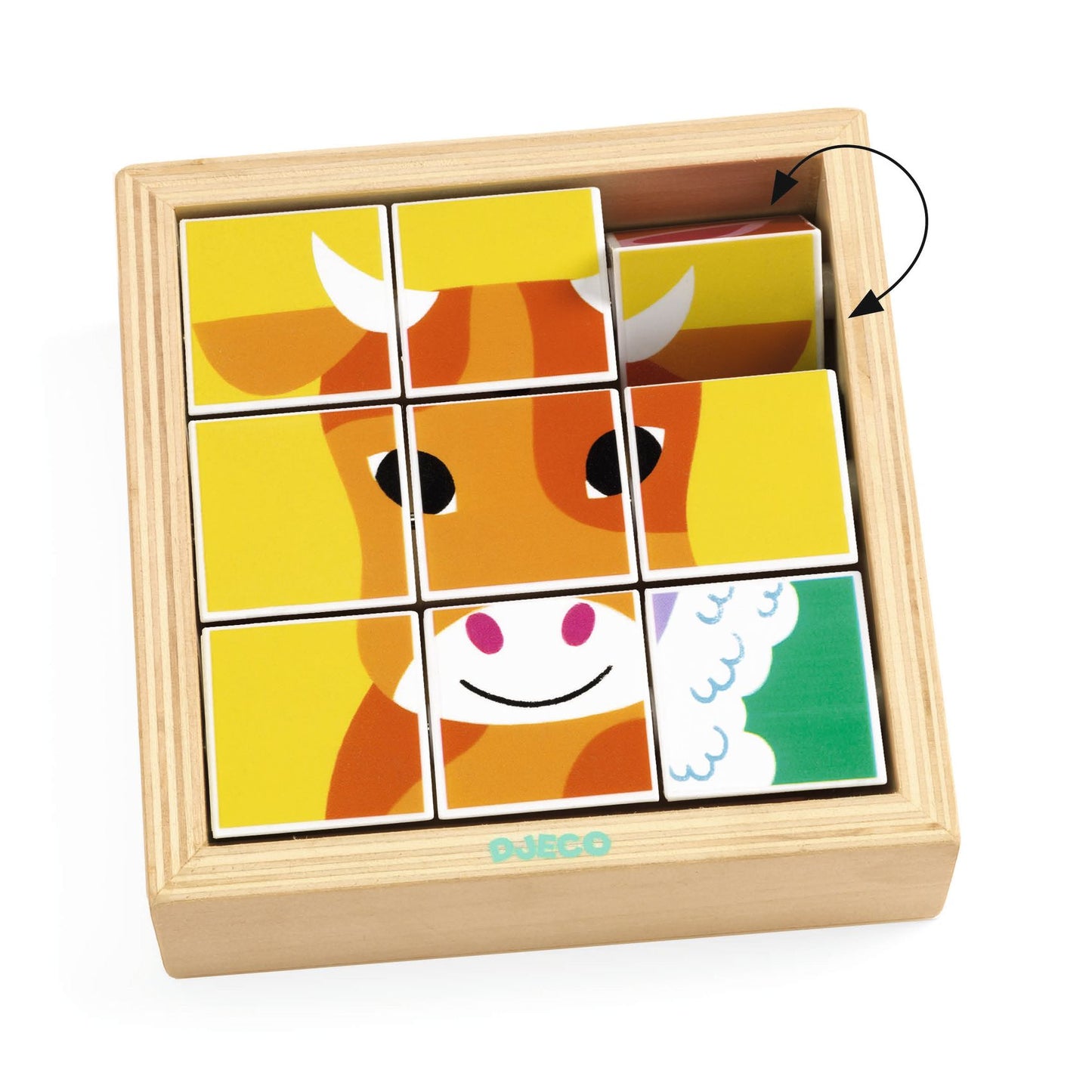 Puzzle tournant