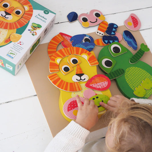 Puzzle animaux magnétique