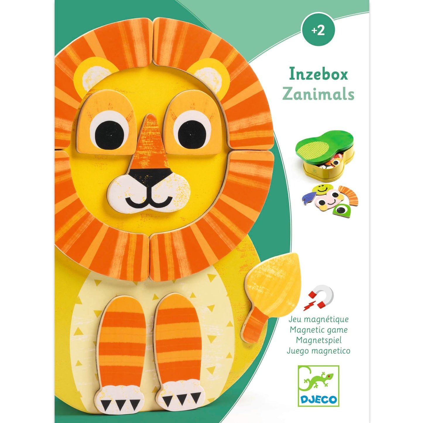 Puzzle animaux magnétique