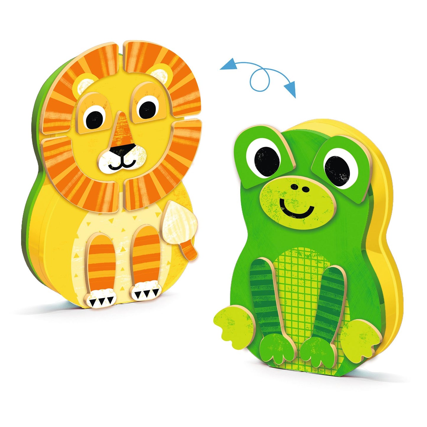 Puzzle animaux magnétique