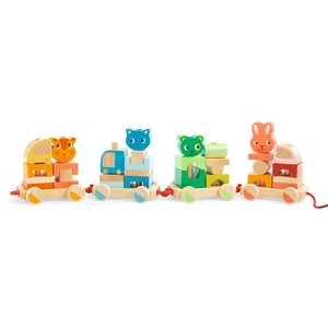 Petit train coloré