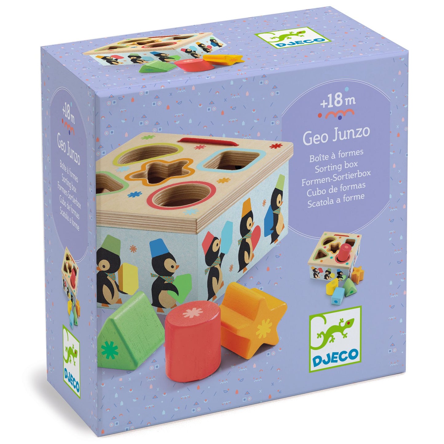 Boite à formes pingouins