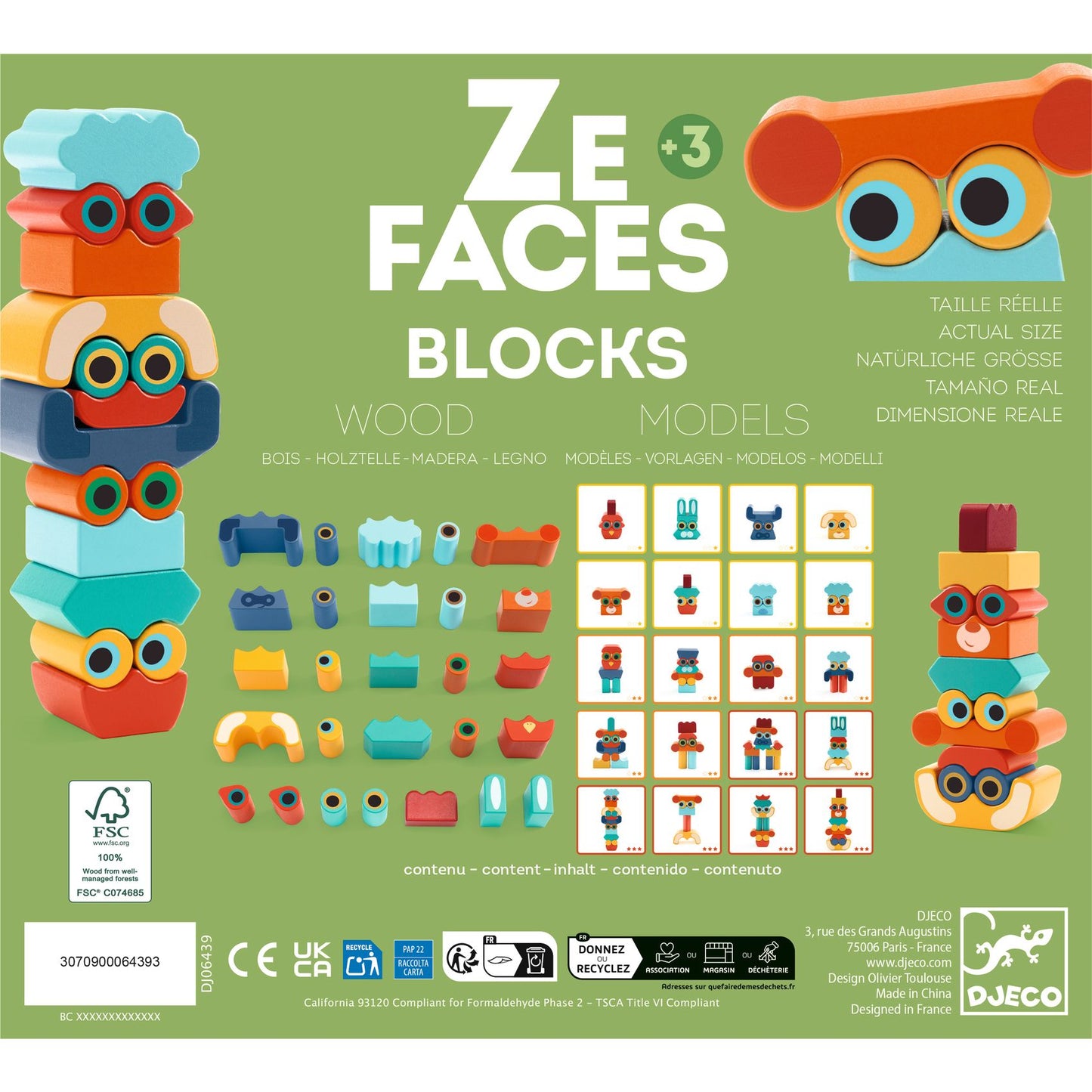 Jeux de constructions : Ze faces