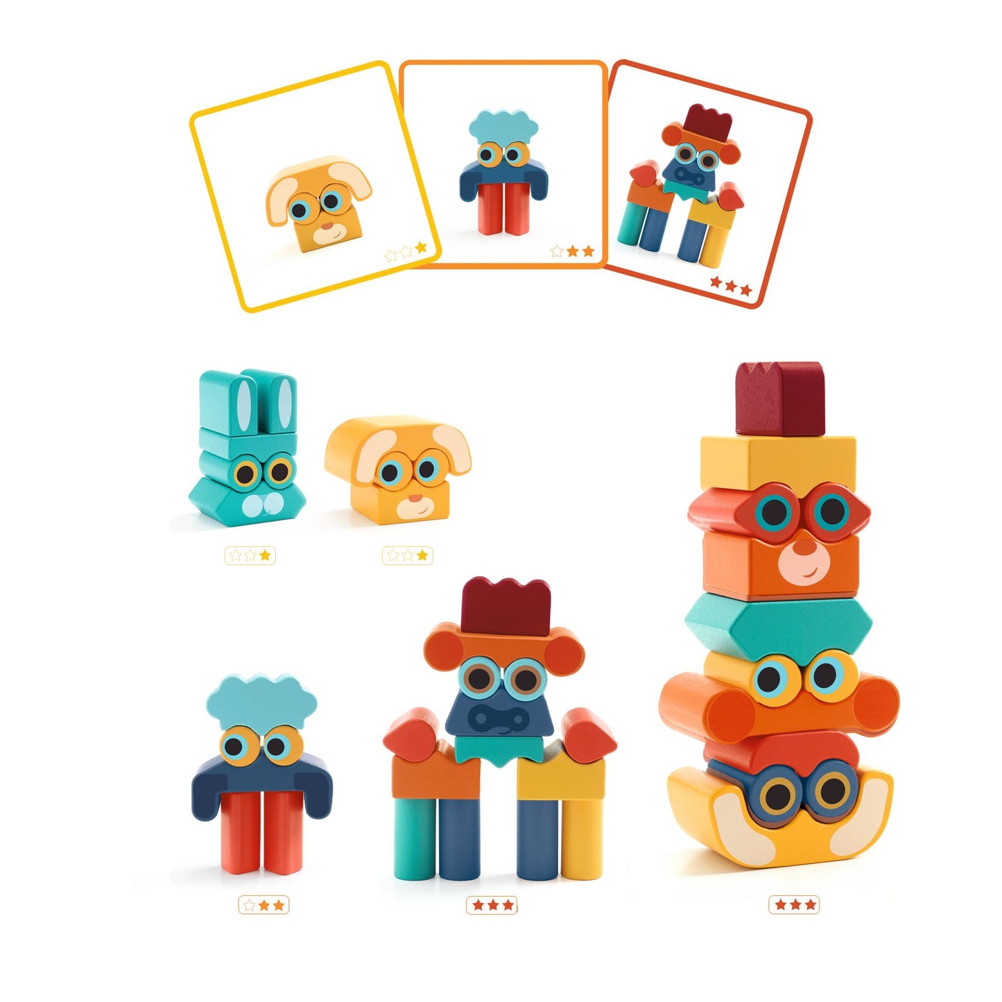 Jeux de constructions : Ze faces