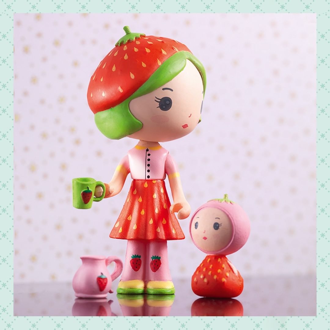 Mini poupée fraise