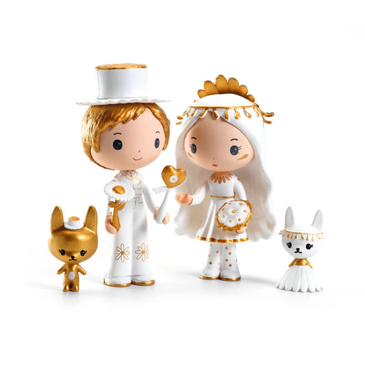 Mini poupées mariés