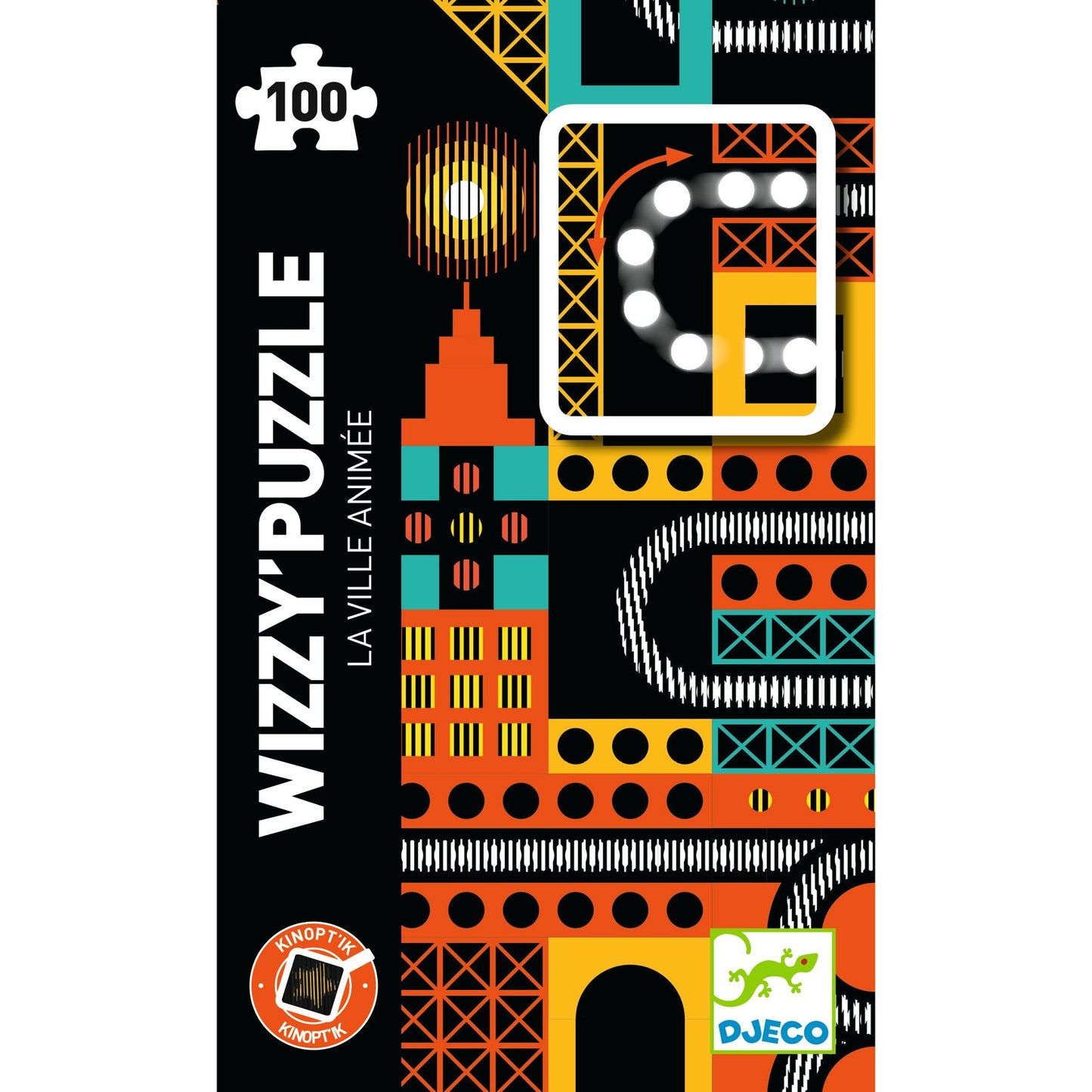Puzzle ville animée 100 pièces