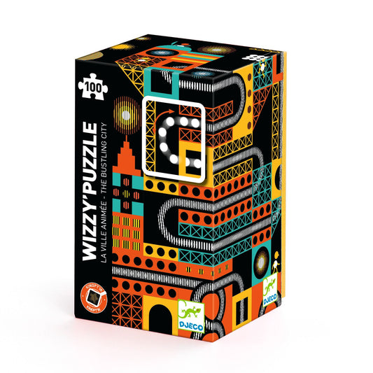 Puzzle ville animée 100 pièces