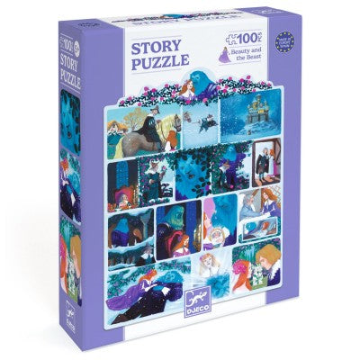 Puzzle la Belle et la Bête 100 pièces