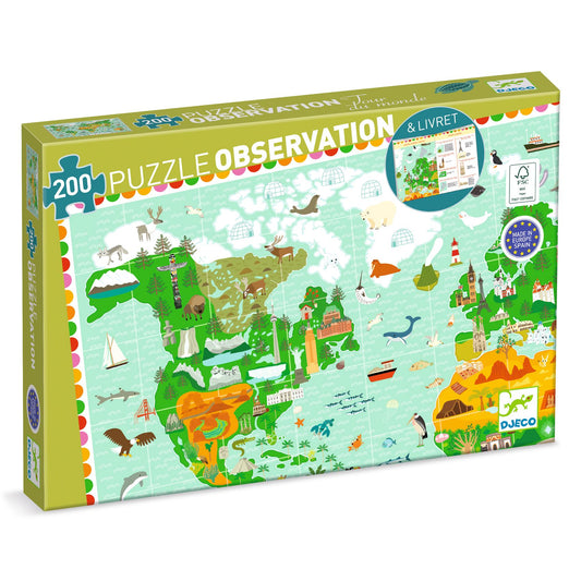 Puzzle Tour du monde
