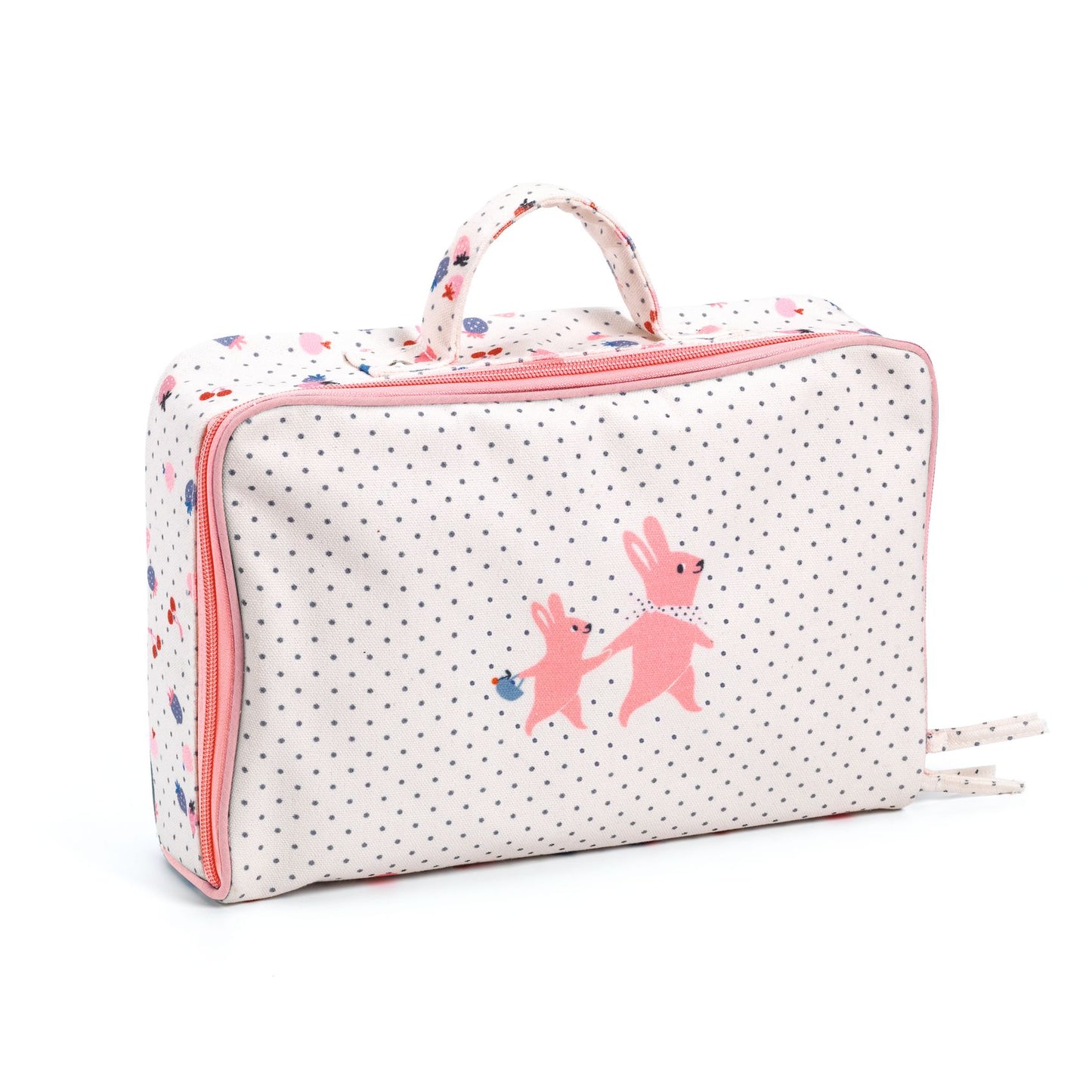 Valise avec poupée et accessoires