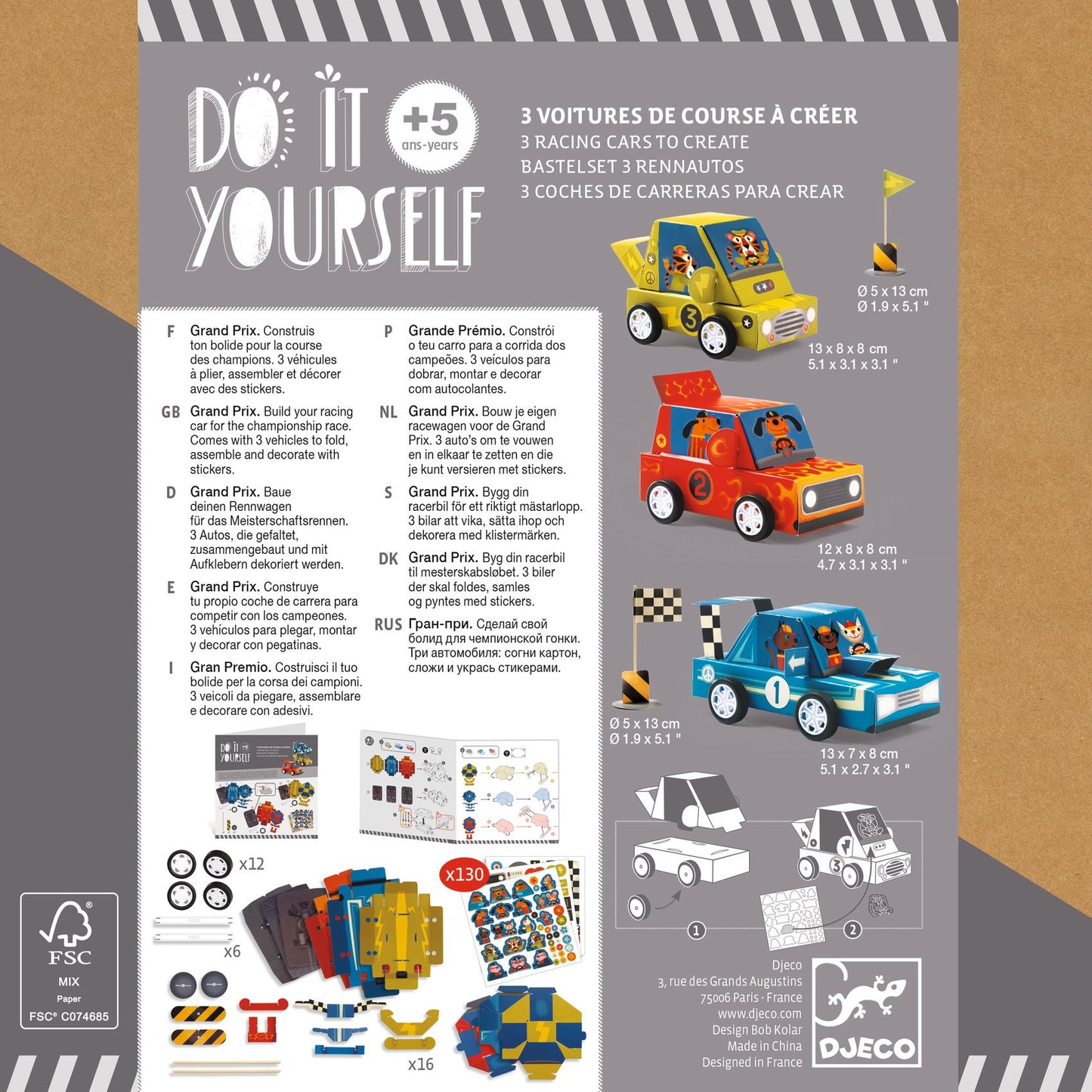 DIY : Voitures de course