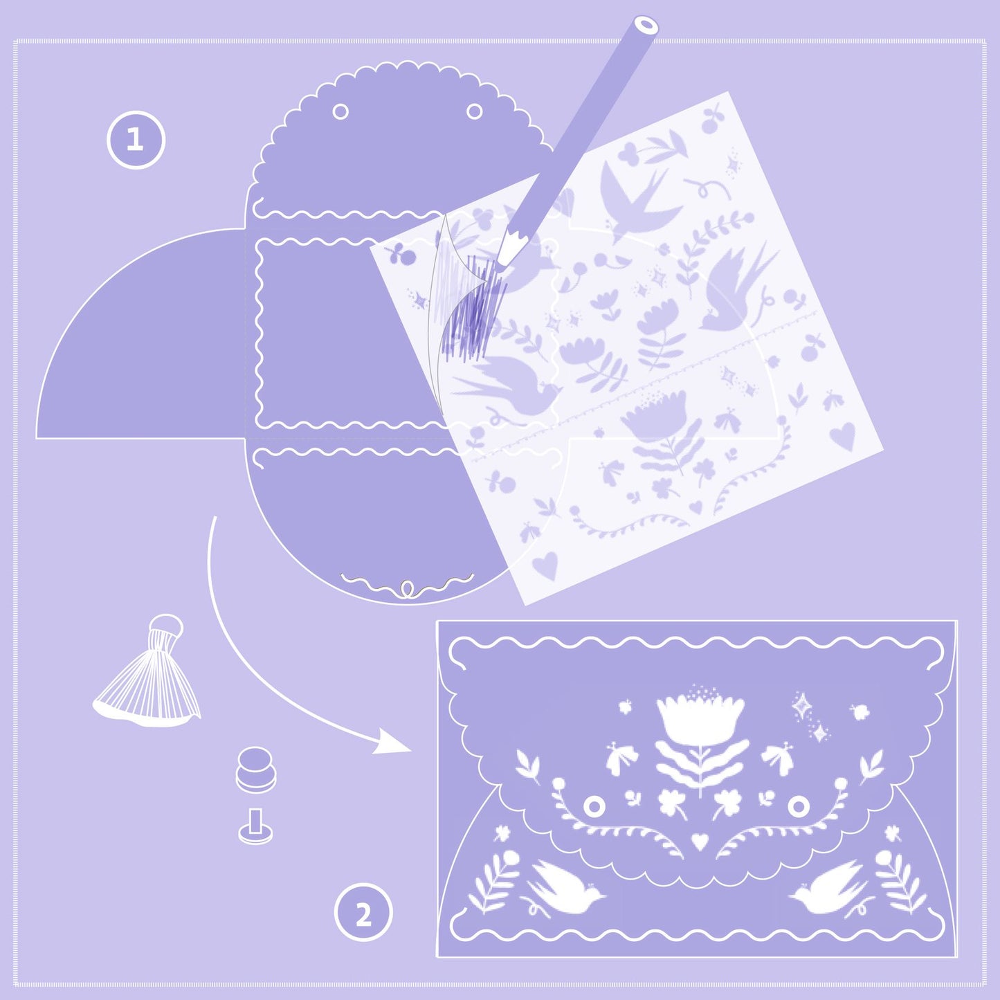 DIY - Pochettes à décorer