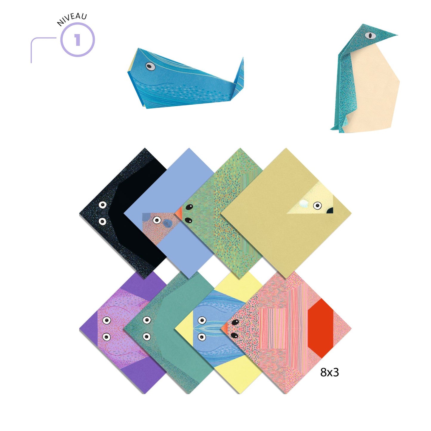 Origami : animaux polaires