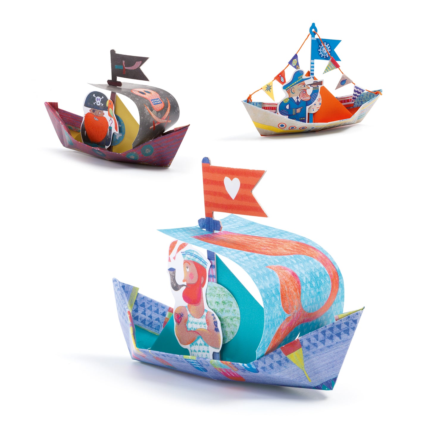 Origami : Bateaux