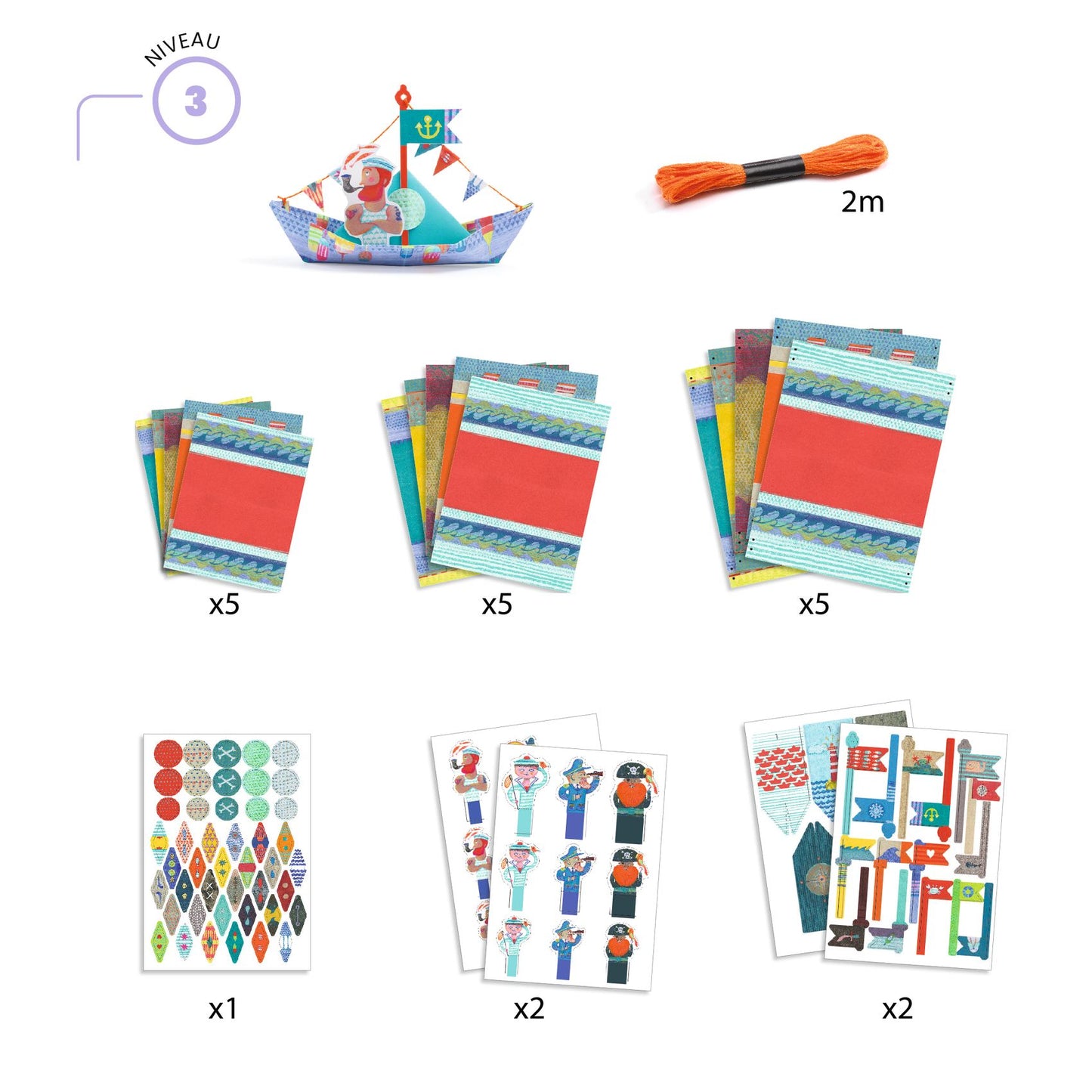 Origami : Bateaux