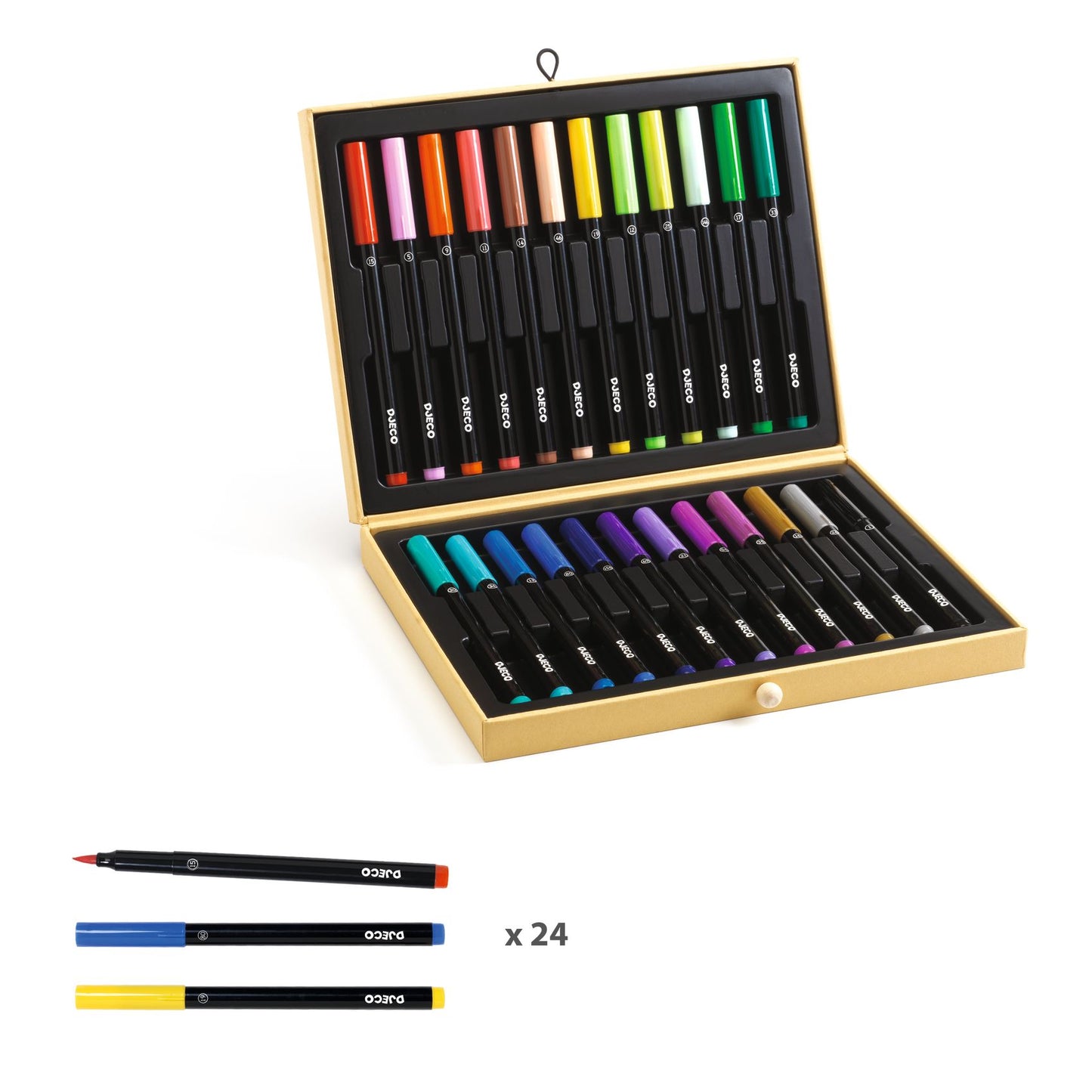 Coffret feutres pinceaux