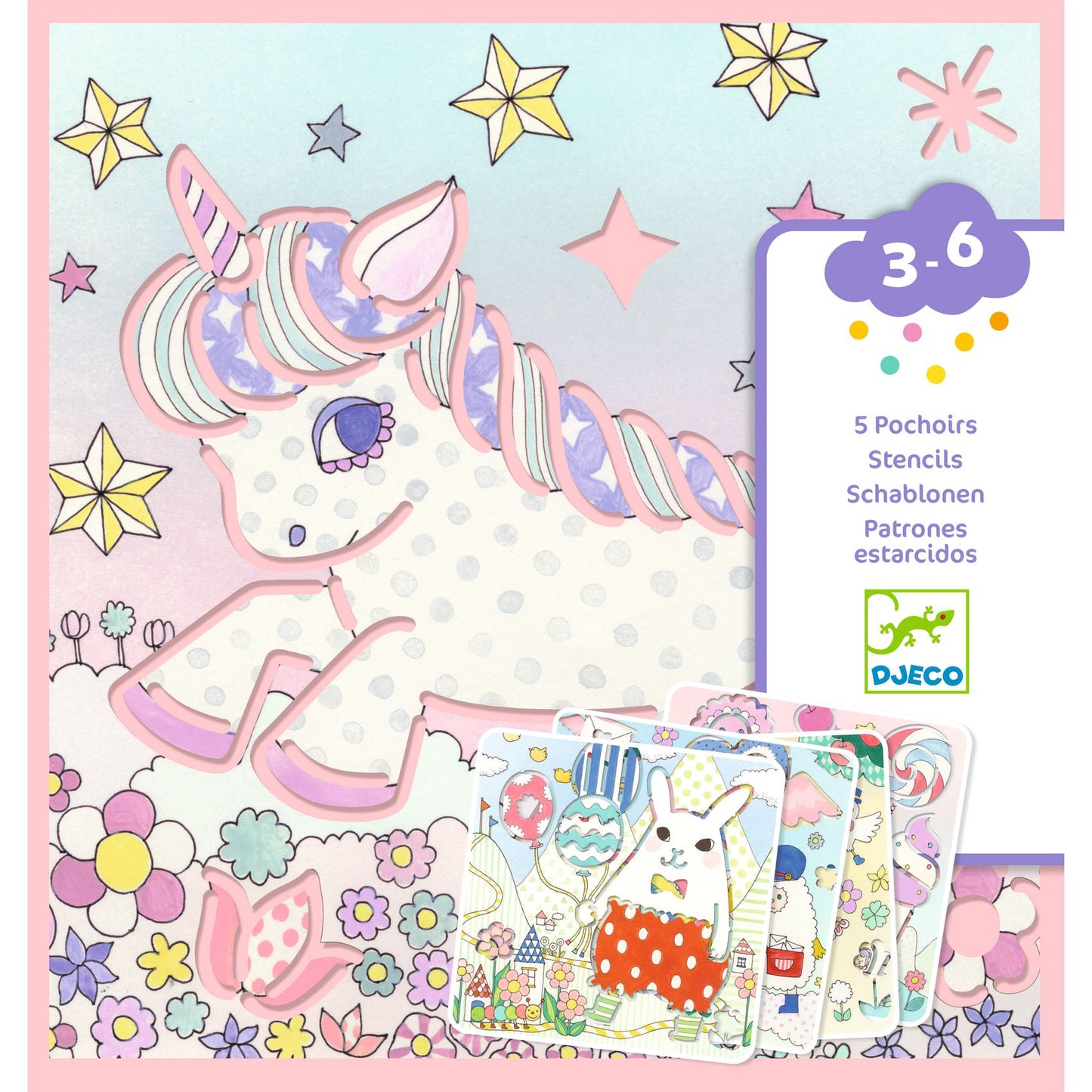 Pochoirs Kawaii