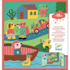 Décor et stickers repositionnables : Les animaux