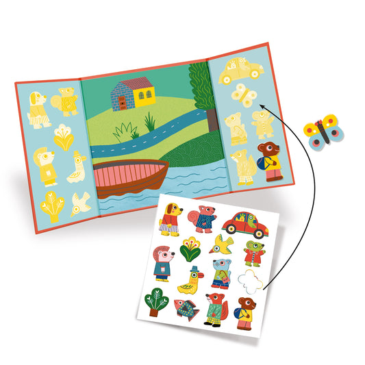 Décor et stickers repositionnables : Les animaux