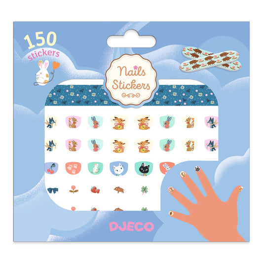 Stickers pour les ongles - la forêt
