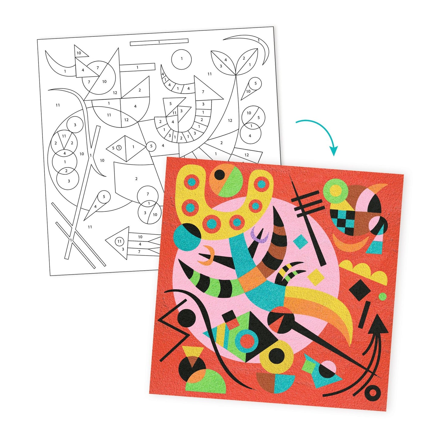 Inspired by : Vassily Kandinsky