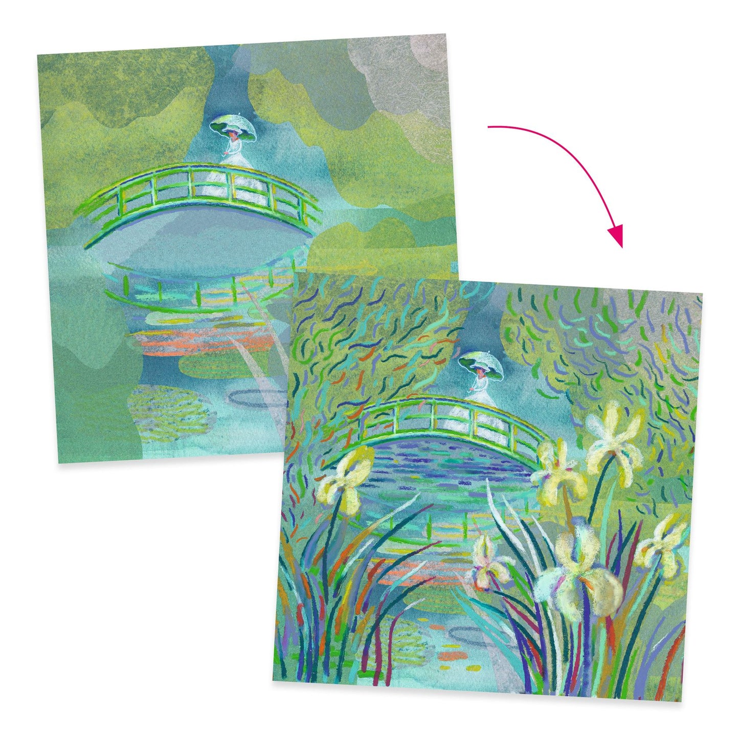 Inspired by : Claude Monet