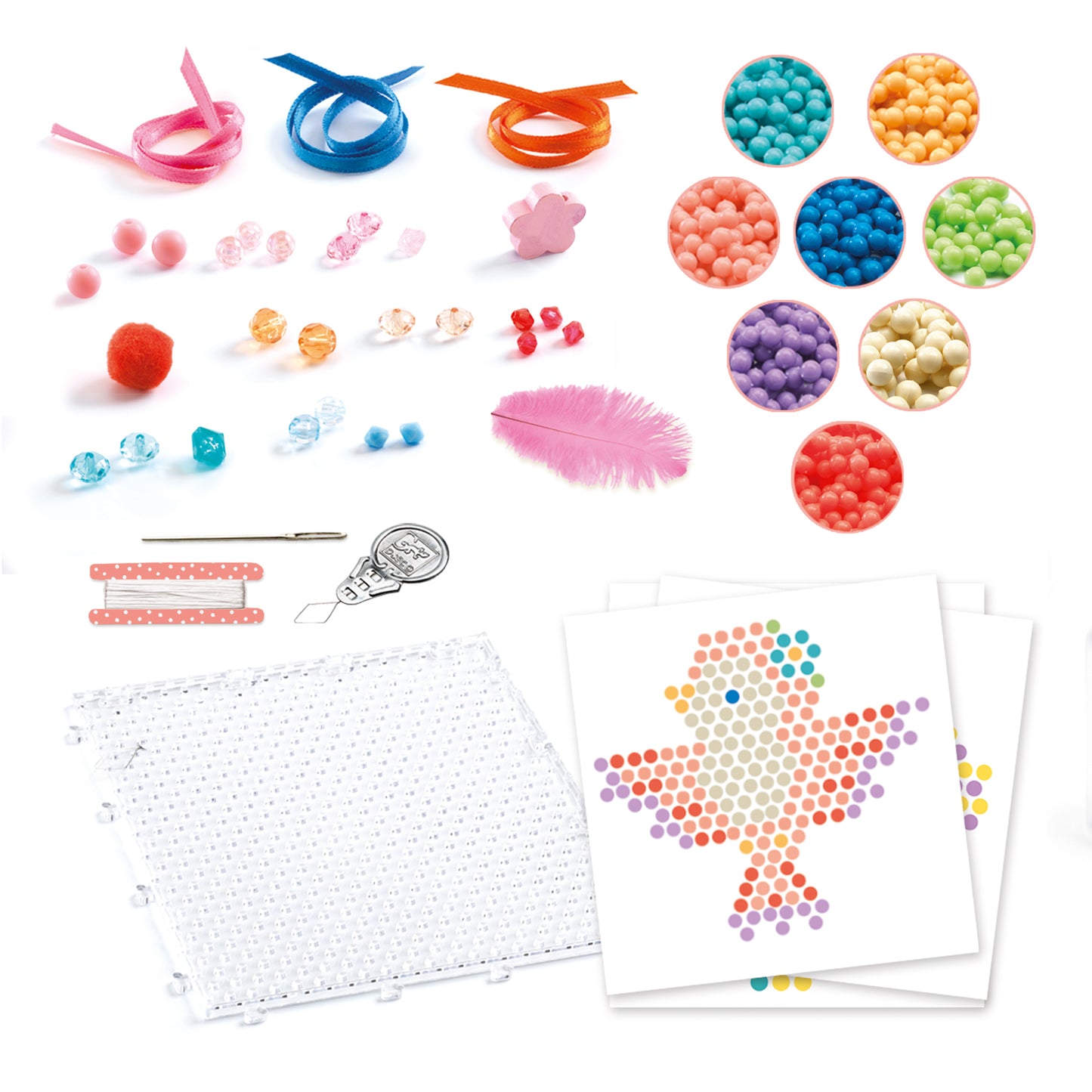 Kit de création en billes à l'eau : champêtres