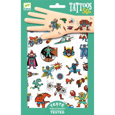 Tatouages - Super héros