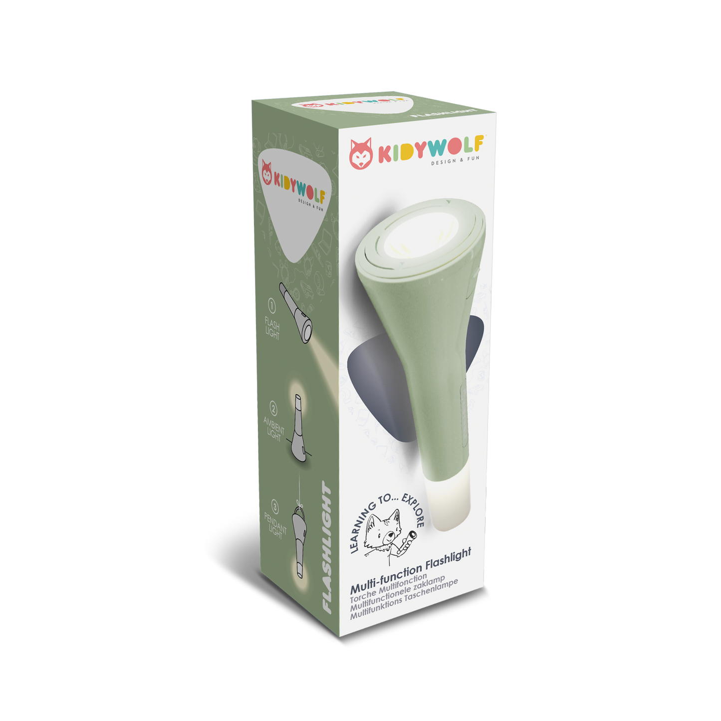 Lampe torche : verte