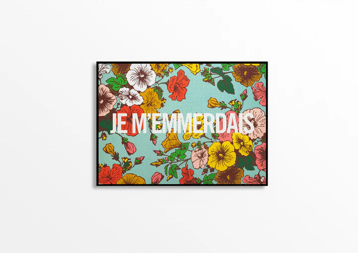 Puzzle : "Je m'emmerdais" 1 000 pièces