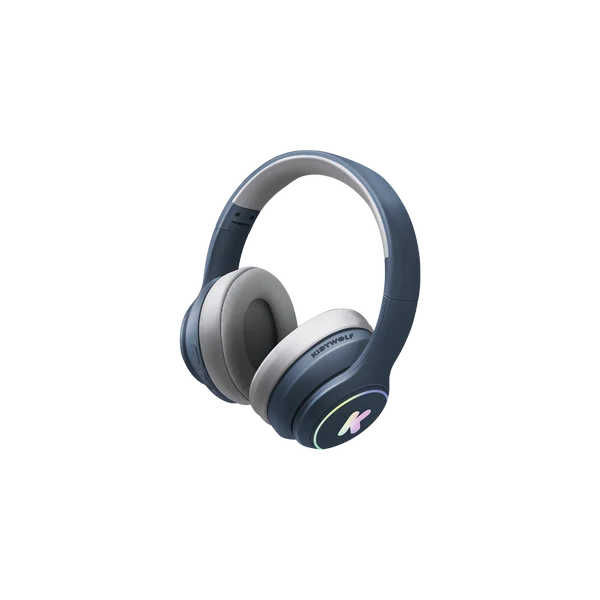 Casque audio bleu