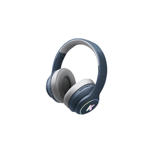 Casque audio bleu
