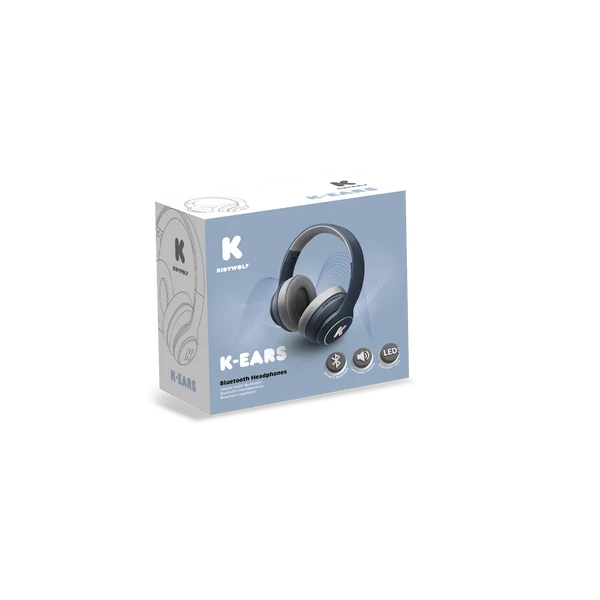 Casque audio bleu