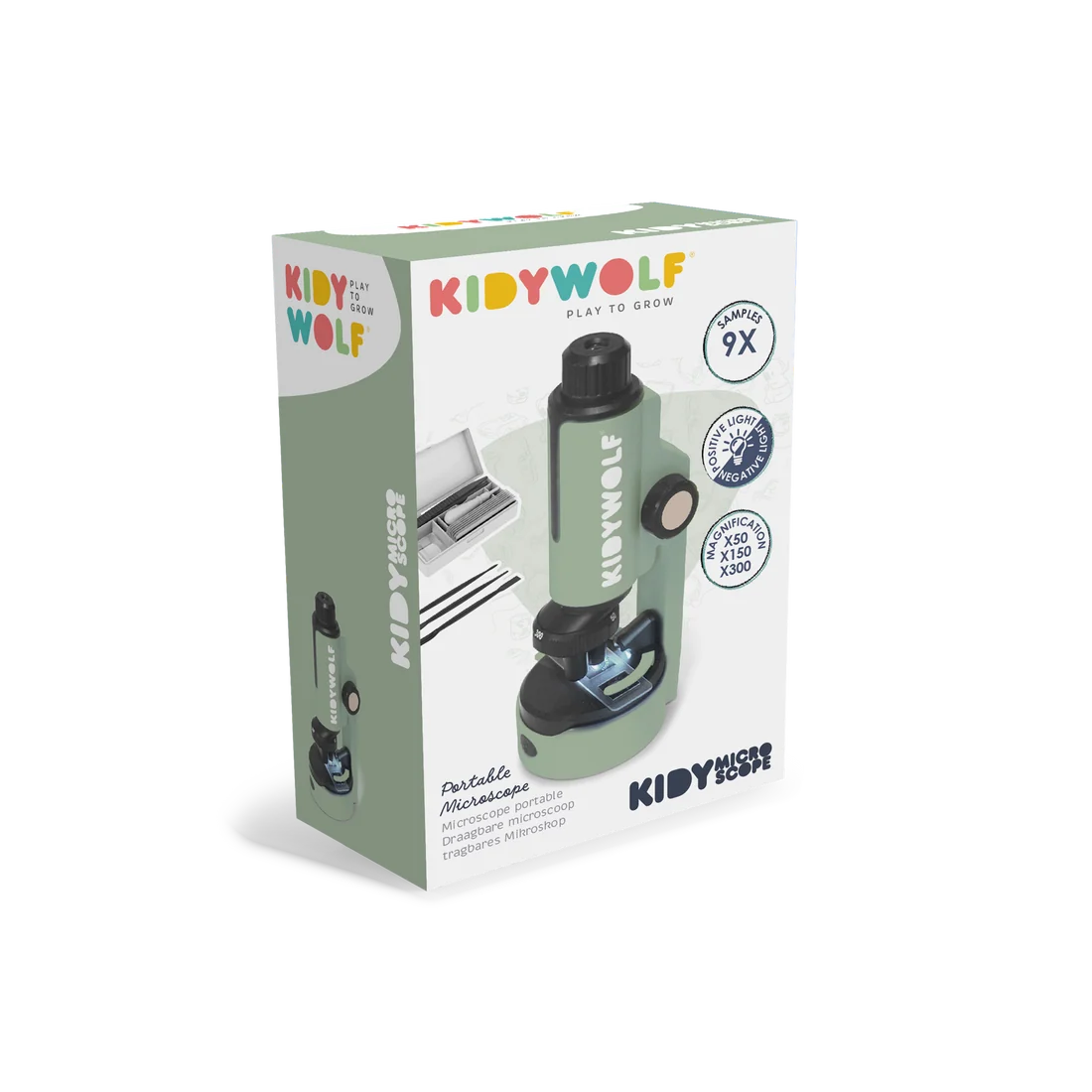 Microscope portable vert