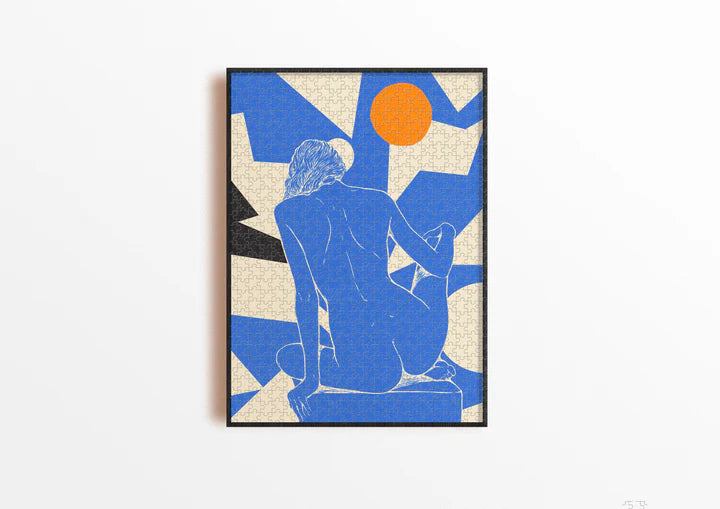Puzzle Peau Bleue : 1 000 pièces