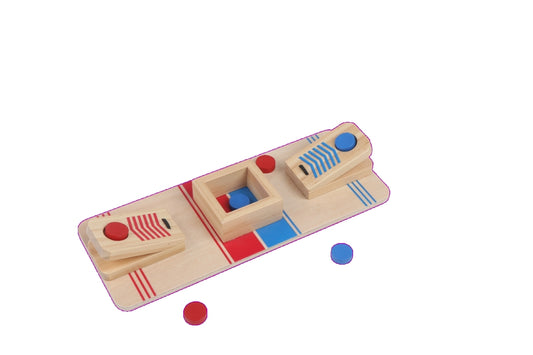 Mini jeu de lancé en bois