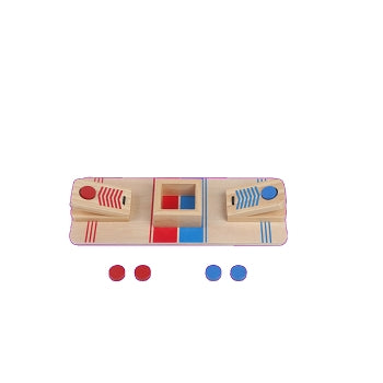Mini jeu de lancé en bois