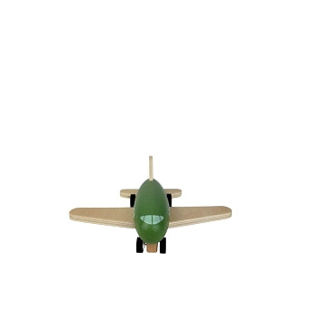 Avion à friction en bois