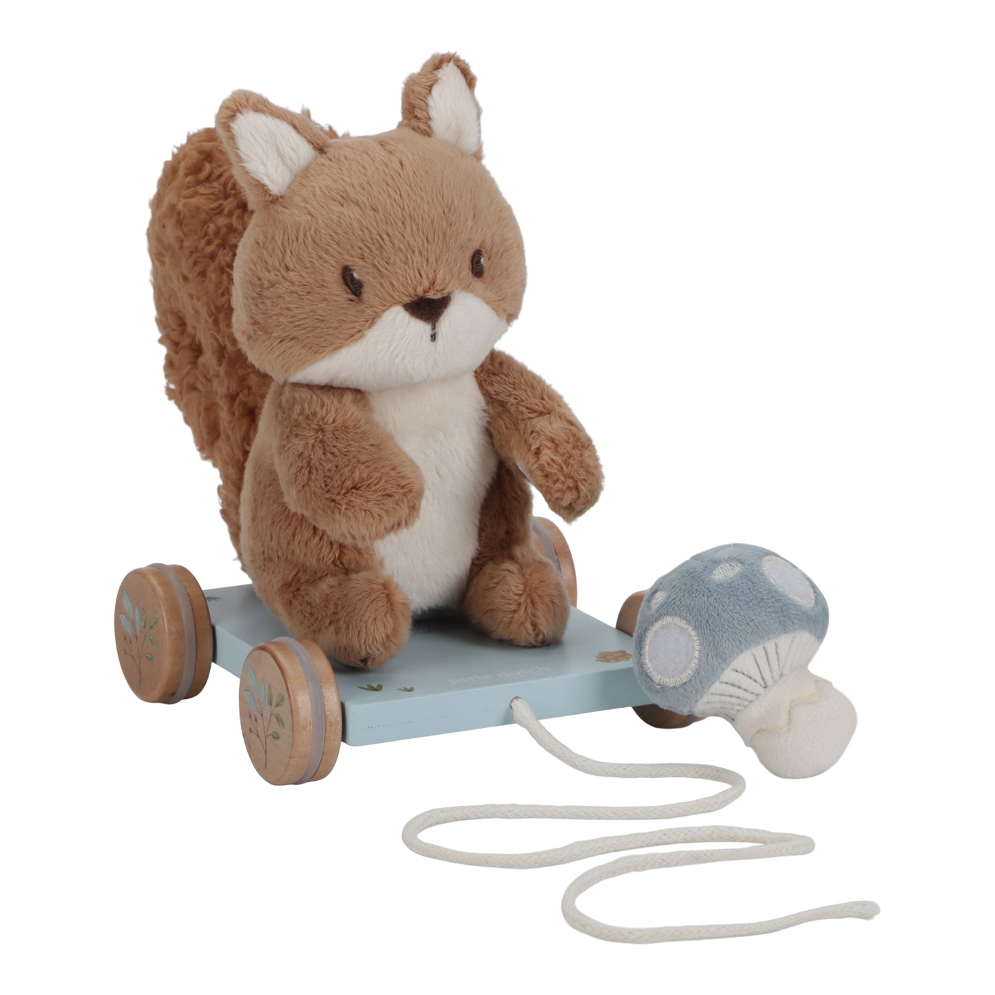 Peluche écureuil à tirer