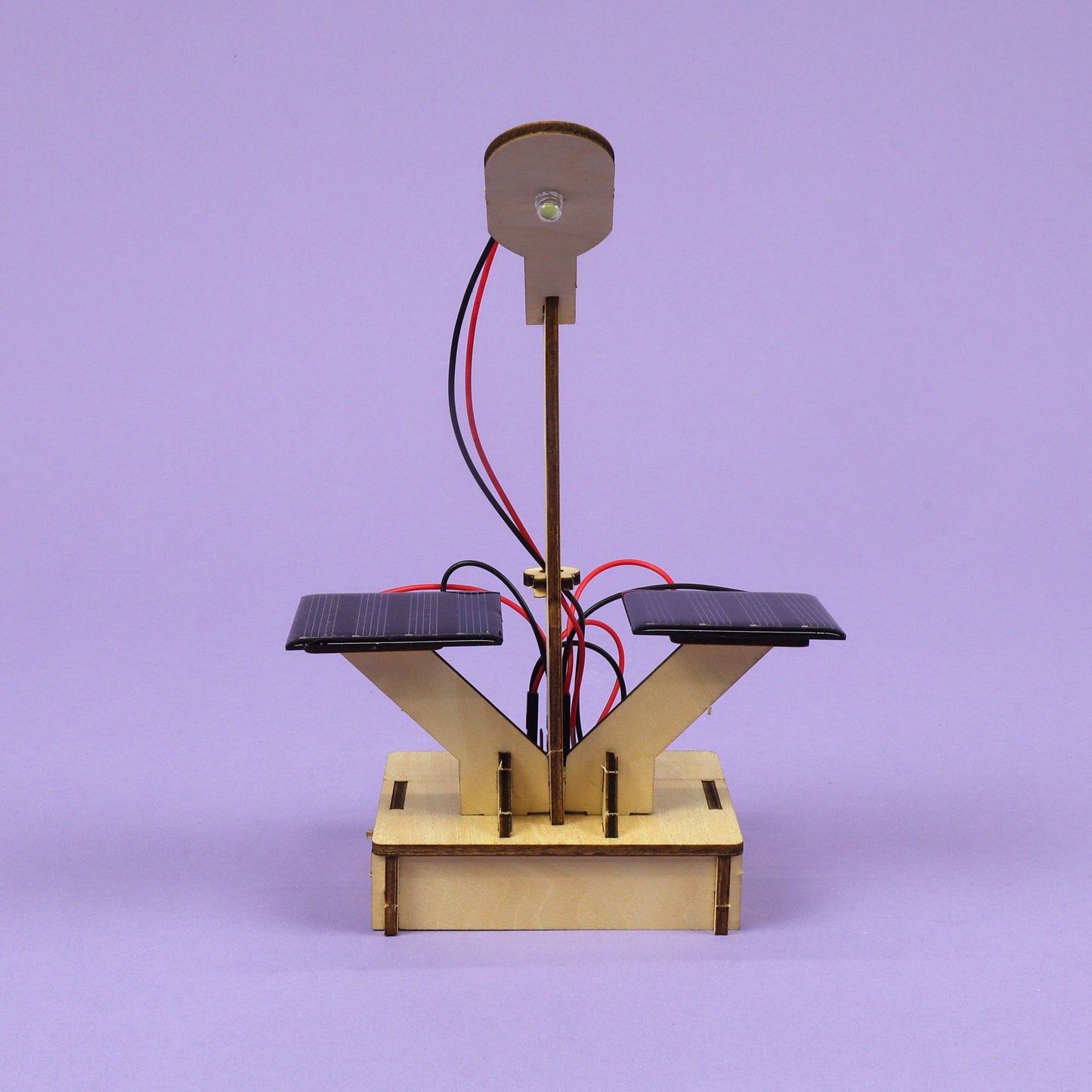 Kit de bricolage pour lampe solaire intelligente sensible à la lumière, jouet STEM pour enfants
