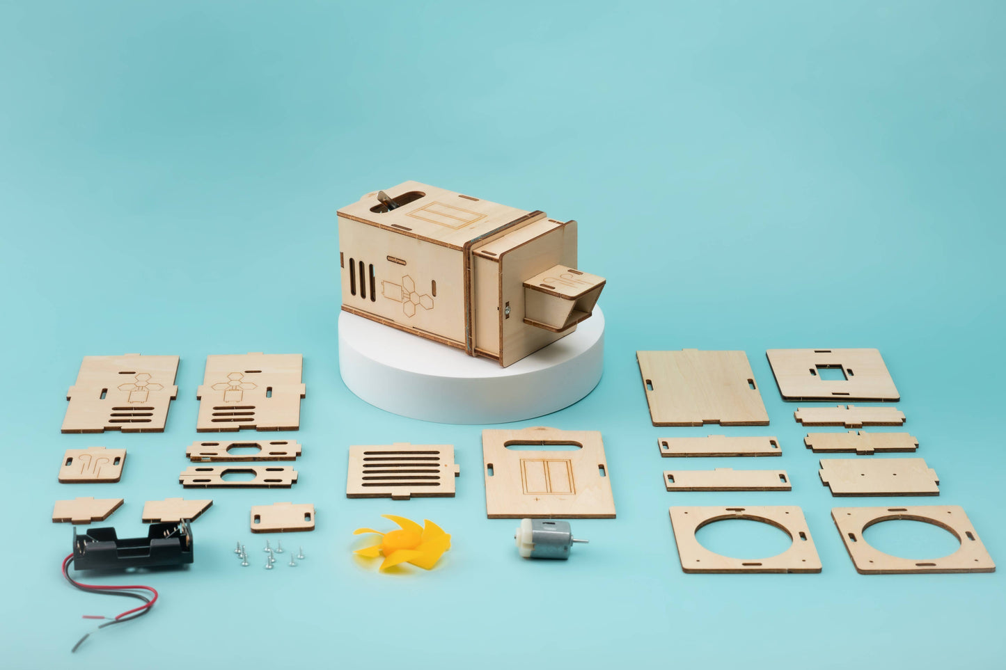 Kit de bricolage pour aspirateur, jouet éducatif STEM pour enfants