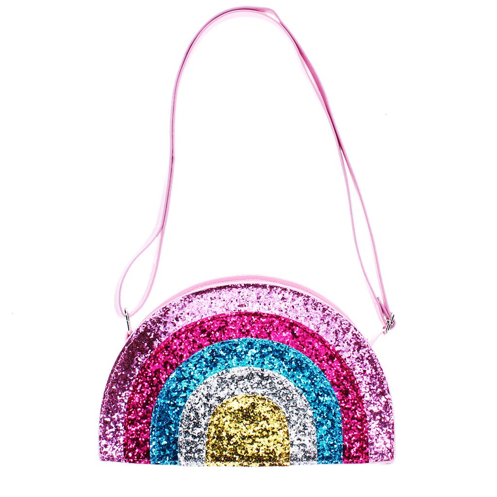 Sac à main pailleté - Arc-en-ciel