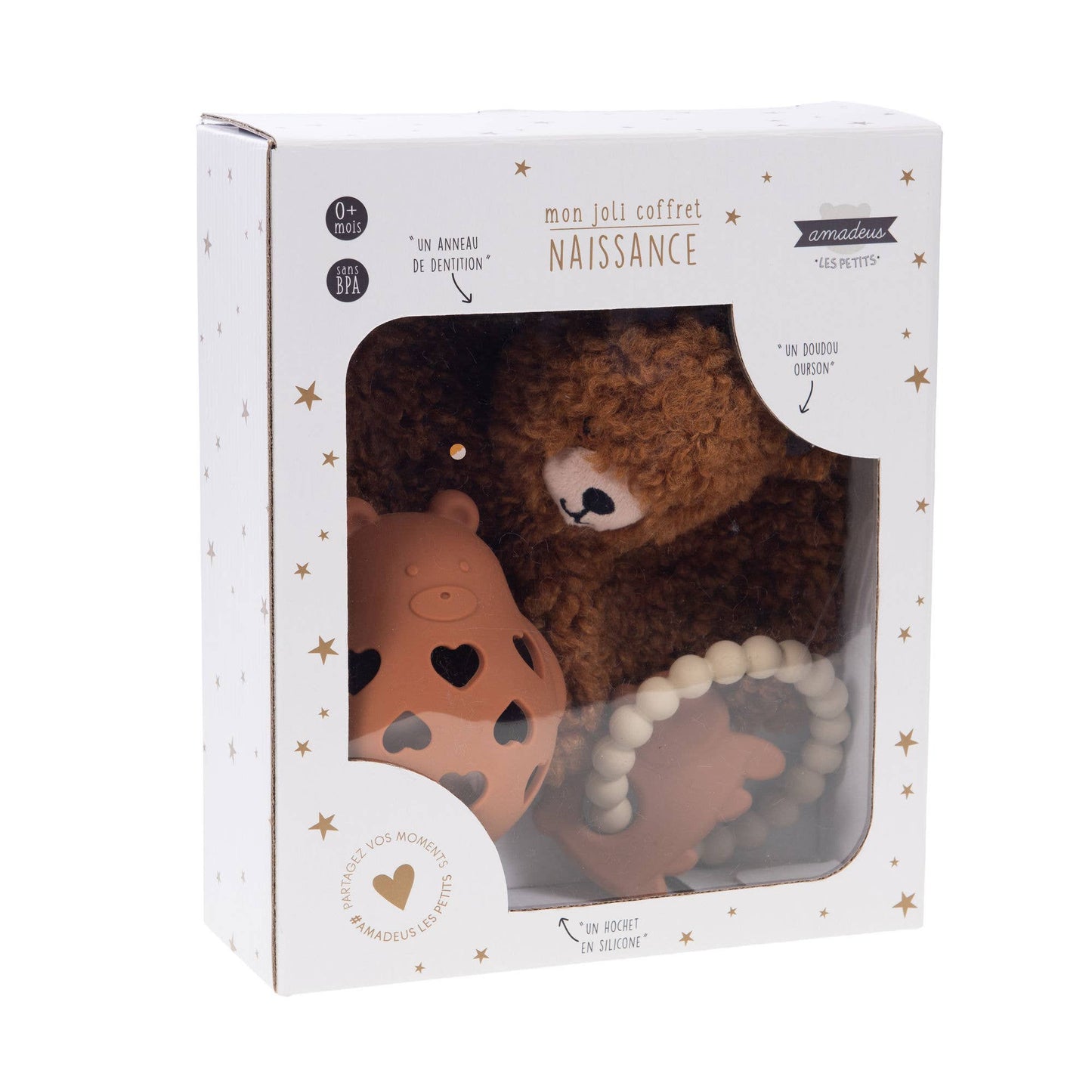 Coffret Eveil Ourson 3 Pcs