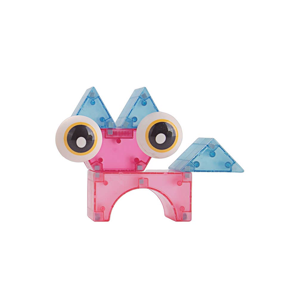 Jeu Magnétique Blocs Transparents 22 Pcs