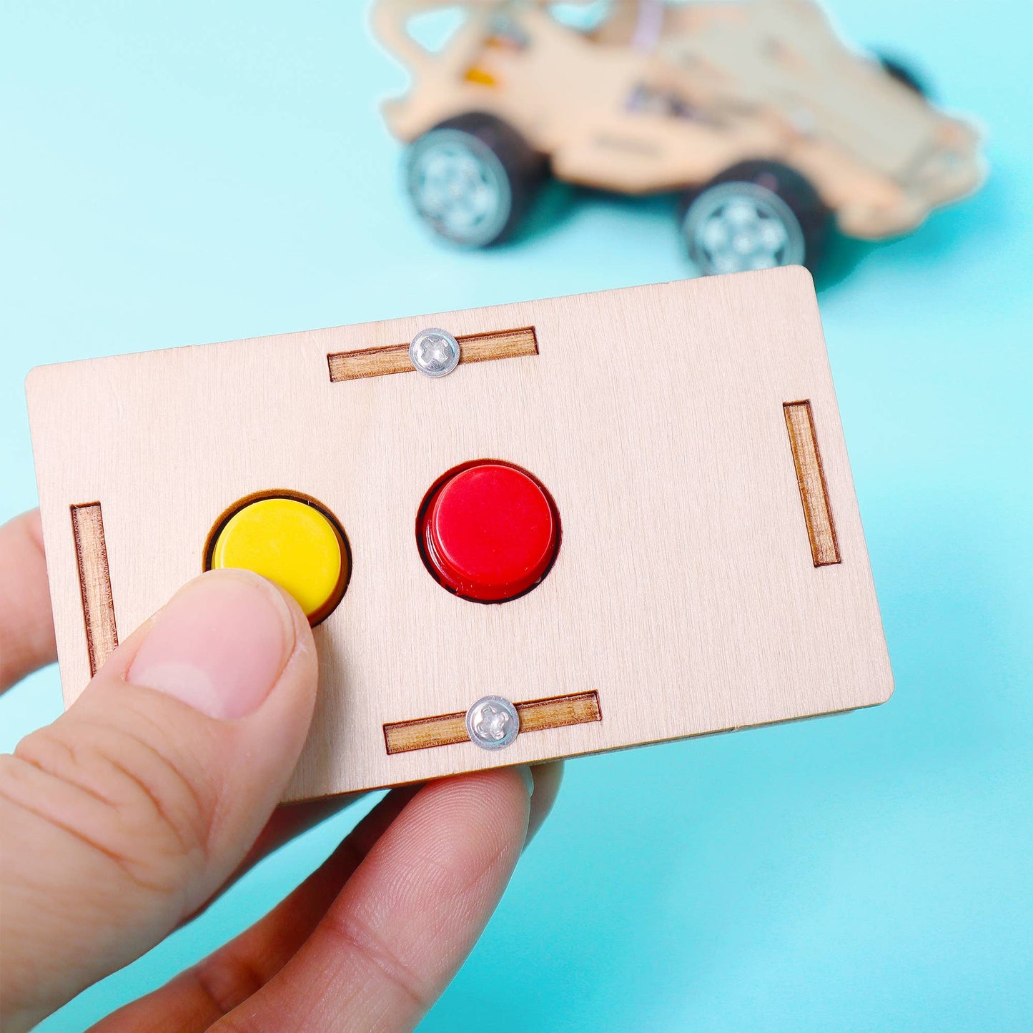 Kit voiture télécommandée à infrarouge à construire soi-même, jouet éducatif STEM
